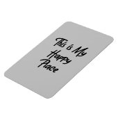 Das ist mein glücklicher Ort Magnet (Linke Seite)