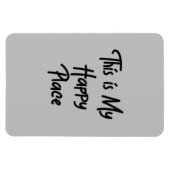 Das ist mein glücklicher Ort Magnet (Horizontal)