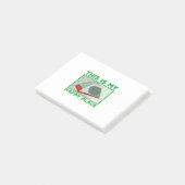 Das ist mein glücklicher Ort Post-it Klebezettel (angewinkelt)