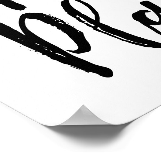 Das ist mein glücklicher Ort Poster (Ecke)