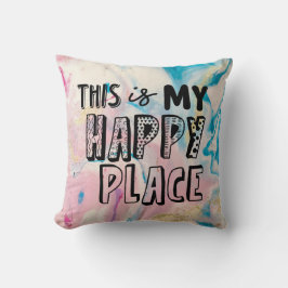 Das ist mein glücklicher Platz Kissen