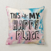 Das ist mein glücklicher Platz Kissen