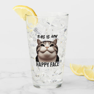 Das ist mein glückliches Gesicht Glas