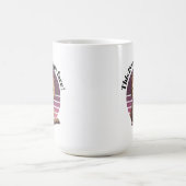 Das ist mein glückliches Gesicht! Grumpy Cat Kaffeetasse (Mittel)