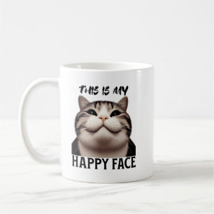 Das ist mein glückliches Gesicht Kaffeetasse