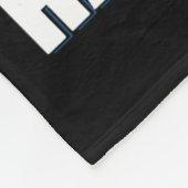 Das ist mein glückliches Gesicht - lustige Katze m Fleecedecke (Ecke)