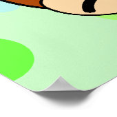 Das ist mein glückliches Gesicht Poster (Ecke)