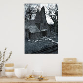 Das ist mein glückliches Place Gothic Art Poster (Küche)