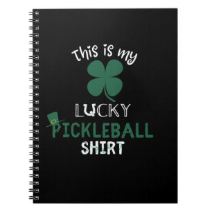 Das ist mein glückliches Shirt - Geschenk für glüc Notizblock