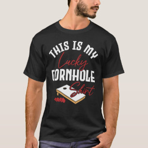 Das ist mein Glücksbringer aus Cornhole Shirt Bag