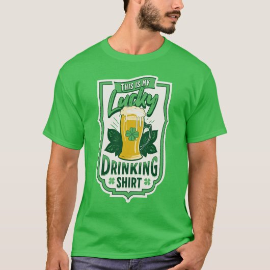 Das ist mein Glückspilz beim Shirt St. Patrick's D (Vorderseite)