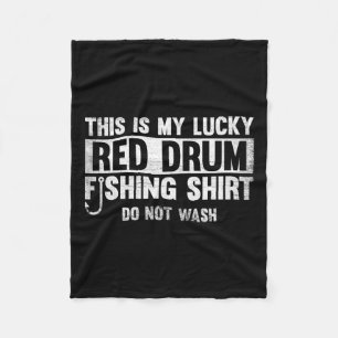 Das ist mein Glücksrotes Trommelgeschenk Fleecedecke