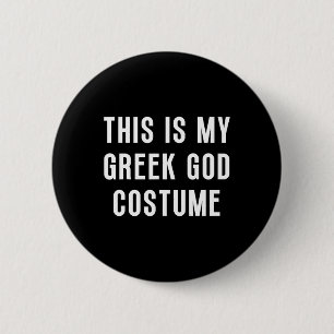 Das ist mein griechisches Halloween-Kostüm leicht Button