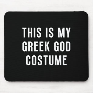 Das ist mein griechisches Halloween-Kostüm leicht Mousepad