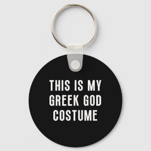 Das ist mein griechisches Halloween-Kostüm leicht Schlüsselanhänger