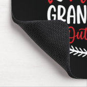 Das ist mein Großkind da draußen Funny Baseball Gr Mousepad (Ecke)