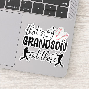 Das ist mein Großvater da draußen Funny Oma Redewe Aufkleber