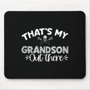 Das ist mein Großvater da draußen Lacrosse Mousepad