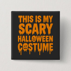 Das ist mein gruseliger Halloween-Kostüm lustig sa Button