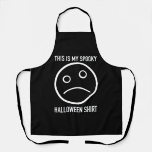 Das ist mein gruseliger Halloween-Shirt - Hallowee Schürze