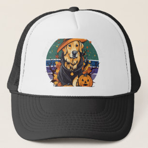 Das ist mein gruseliger Hunde-Vater-Kostüm Hallowe Truckerkappe