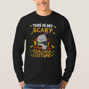 Das ist mein gruseliger Lehrer-Kostüm Schul Pädago T-Shirt
