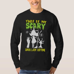 Das ist mein gruseliger Verkleidung als Mittagesse T-Shirt