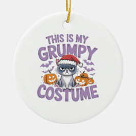 Das ist mein gruseliges Kostümdesign für Erwachsen Keramik Ornament