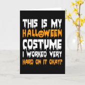 Das ist mein halbes Kostüm Karte (Gelbe Blume)