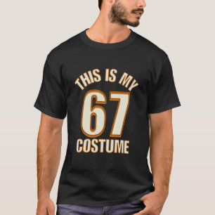 Das ist mein Halloween 67 Kostüm Lazy Brainrot Mem T-Shirt