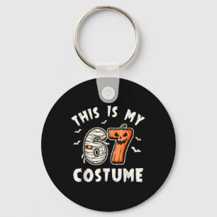 Das ist mein Halloween 67 Kostüm Nummer 6 7 Meme  Schlüsselanhänger