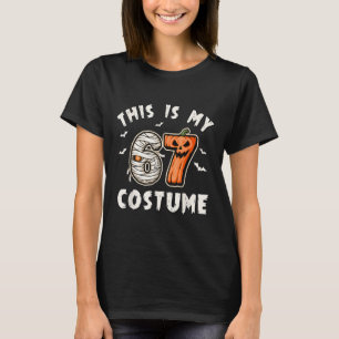 Das ist mein Halloween 67 Kostüm Nummer 6 7 Meme T-Shirt