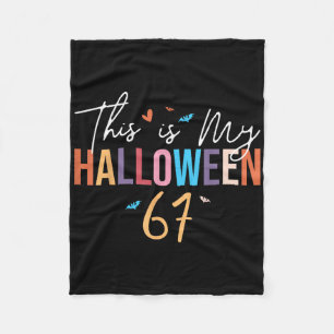 Das ist mein Halloween 67 Lustiges Six Seven Meme  Fleecedecke