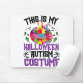 Das ist mein Halloween-Autismus-Kostümbewusstsein Mousepad (Mit Mouse)