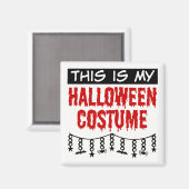 Das ist mein Halloween Costume Spiders Bats Magnet (Vorderseite/Rückseite)