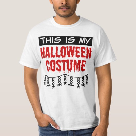 Das ist mein Halloween Costume Spiders Bats T-Shirt (Vorderseite)