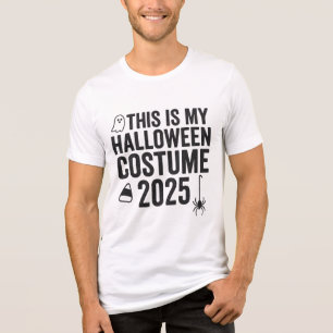 Das ist mein Halloween-Kostüm 2025 Tri-Blend Shirt
