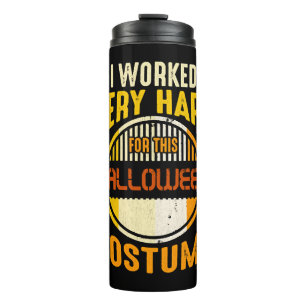 Das ist mein Halloween-Kostüm Einfaches Halloween Thermosbecher