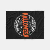 Das ist mein Halloween-Kostüm-Funny Fleecedecke (Vorderseite (Horizontal))