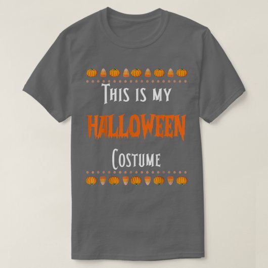 Das ist mein Halloween-Kostüm-lustiger T - Shirt (Design vorne)