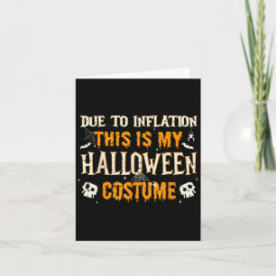 Das ist mein Halloween-Kostüm Männer Frauen Funny  Karte