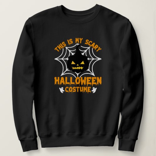 Das ist mein Halloween-Kostüm Sweatshirt (Design vorne)
