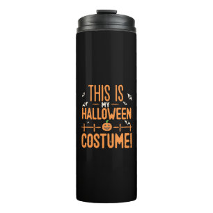 Das ist mein Halloween-Kostüm  Thermosbecher