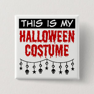 Das ist mein Halloween-Kostümskulls-Sterne Button