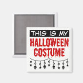 Das ist mein Halloween-Kostümskulls-Sterne Magnet (Vorderseite/Rückseite)