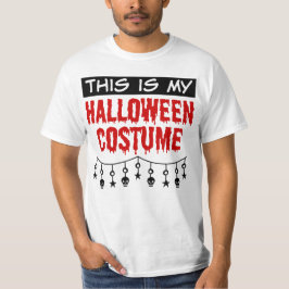 Das ist mein Halloween-Kostümskulls-Sterne T-Shirt