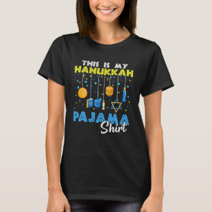 Das ist mein Hanukkah Pajama Niedlich Hanukkah Ges T-Shirt