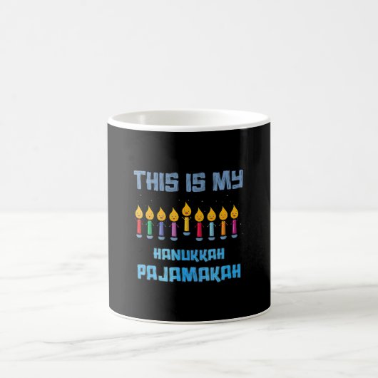 Das ist mein Hanukkah Pajamakah Menorah Nine Kaffeetasse (Mittel)