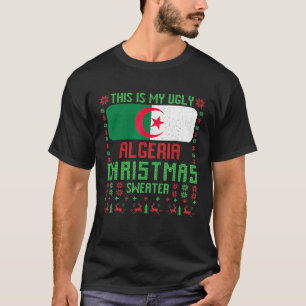 Das ist mein hässlicher Algerier Weihnachtssüßer A T-Shirt