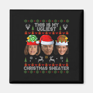 Das ist mein hässlicher Weihnachts-Sweater Funny J Magnet